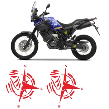 Nový motocykel, bicykel, auto palivovej nádrže nálepky kolesa MOTO prilba nepremokavé, reflexné logo pre xt 660 xtz supertenere tracer tdm