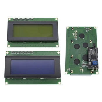 LCD2004+I2C 2004 20x4 2004A Modrá Zelená Displej Znakov LCD IIC/I2C Sériové Rozhranie Adaptér Modul