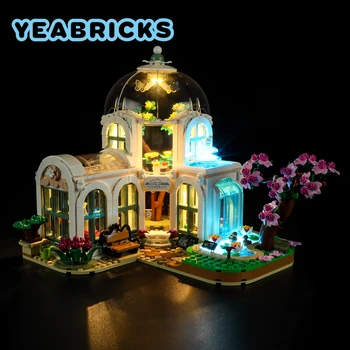 YEABRICKS LED Svetla Kit pre 41757 Botanická Záhrada Stavebné Bloky Nastavenie (NIE Zahŕňajú Modelu) Tehly Hračky pre Deti,