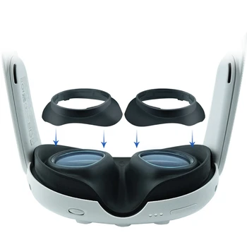 Rýchle Rozoberať Klip Objektív Ochrana Pre VR Okuliare(Bez Objektívu) Pre Oculus Quest 3