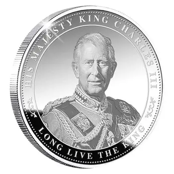 Kráľ Anglicka Charles Proti Korózii Pamätné Mince UK Royal Výzvou Mince Zberateľské Mince, Pamätné Zbierky