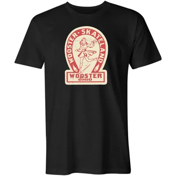 Wooster Skateland - Wooster, OH - Vintage Navi Štadión T-Shirt