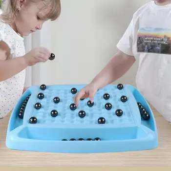 Kolo Magnetický Šach Hra Magnet Šach Strategické Hry Rodinnú Oslavu Interaktívna Tabuľa Hra Rodič-Dieťa Vzdelávacích