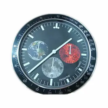 Home Decor nástenné hodiny moderný dizajn, vysoká kvalita zbrusu nový nehrdzavejúcej ocele žiarivú tvár kalendáre FT-MM02