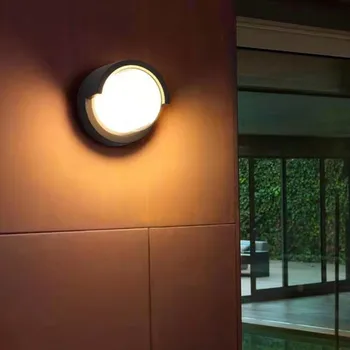 Vonkajšie Nástenné Svietidlá LED Vodeodolné IP65 Moderné Mimo Záhrady, Balkón Svetlo Dvore je Vonkajšie Nástenné Svietidlo Svietidlá Sconce