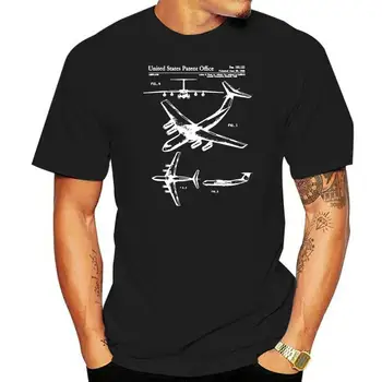 Lockheed C-141 Lietadlo Patent T-Shirt - Patent Tričko Staré Patent Letectva t-shirt Lietadlo t-shirt Pilot Darček Lietadlo