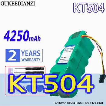 Vysoká Kapacita GUKEEDIANZI Batérie KT504 4250mAh Pre Haier T322 T321 T320 pre Panda X500 X580 X60 Digitálne