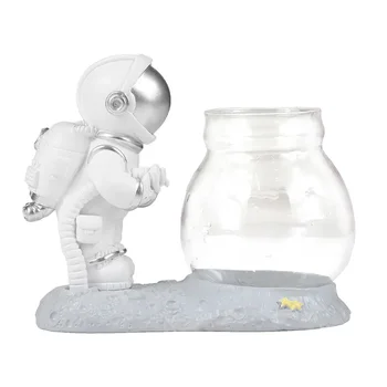 Kreatívne Astronaut Váza Vodných Rastlín Dekorácie Sklenené Vázy Obývacia Izba Domácej Ploche Dekorácie