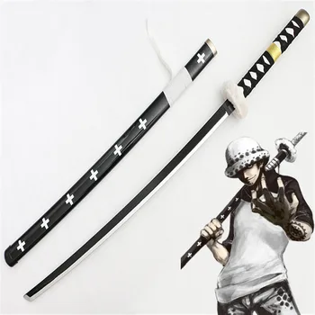 104 cm Anime Cosplay Trafalgar D Vodný Zákon Bambusu Zmontované Meč Zbraň Úlohu Hrať Vynikajúci Trafalgar Práva Katana Model
