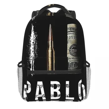 Dolár Cocaina Bullet Batoh Pablo Escobar Celkom Batohy Mužov Vonkajšie Štýl Odolné Školské Tašky Dizajnér Batoh