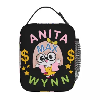 Desiatu Anita Max Wynn Cartoon Príslušenstvo Zábavné Meme Obed Kontajner Harajuku Chladnejšie Tepelnej Lunch Box Pre Prácu