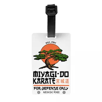Vlastné Miyagi Robiť Karate Núdzi Karate Kid Cobra Kai Batožiny Značku S Názvom Kartu ochrana Osobných údajov Kryt ID Označenie Cestovná Taška Kufor