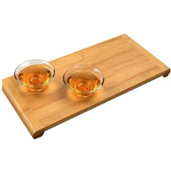 čínsky čajový podnos bambusu kung fu čaj tanier tanier, Obdĺžnikový čaj sady gongfu malé dreva zásobník čaj služieb darček