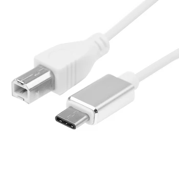 USB Typ B Midi Kábel Typu C Konektor, Adaptér, Kábel, Klavír Audio Kábel