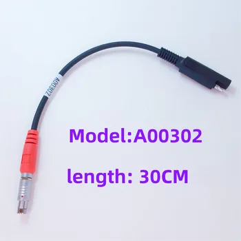 Napájací Kábel A00302 Pre GPS HiPer Lite Káblové SAE 2-pinový Plochý Konektor GA/GB GR-3 GR5 GB-500 GB 1000