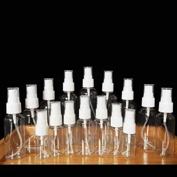Transparentný Sprej Na Fľašu, Plastové Pet Fľaše Multi Funkčné Cestovný Balík Prenosné Parfum Alkoholu Kozmetika Sub Fľašu