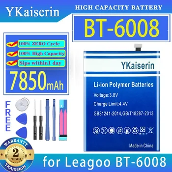 YKaiserin Batérie BT6008 (BL7000) 7850mAh pre Leagoo BT-6008 Bateria