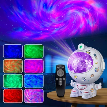 Galaxy Star Projektor LED Nočné Svetlo Hviezdne Nebo Astronaut Porjector svetlo Pre Dekorácie Spálňa Domov Dekoratívne Deti Darčeky