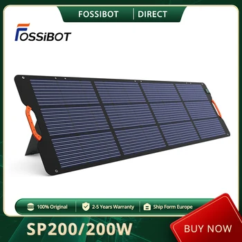 FOSSiBOT SP200 18V 200W Skladací Solárny Panel 23.4% Vysoko účinné Solárne Články Monokryštalické, elektráreň MPPT Solárna Nabíjačka
