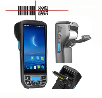 Blovedream U9300 Priemyselné android ručný parkovací lístok stroj s 1D 2D QR kódov čiarových kódov & tepelná tlačiareň