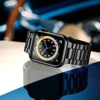 Nerezová Oceľ Remienok Pre Apple Hodinky Ultra Band 49 mm, smart hodinky Kovový Náramok iwatch 7 6 5 4 3 SE 8 45mm 41mm 38 mm 40 mm 44 mm